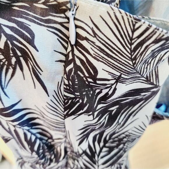 SEE BY CHLOE PALM PRINT BLUE SIZE US 2 - Picture 8 of 9